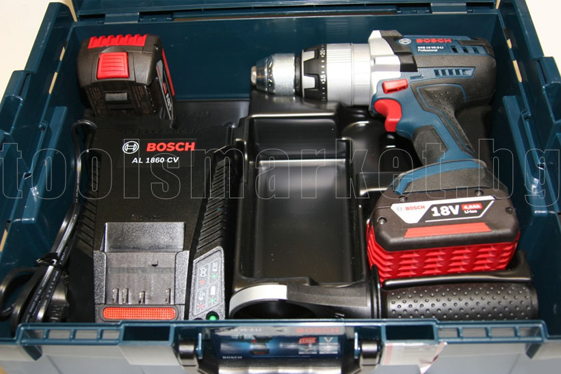 Акумулаторен пробивен винтоверт GSR 18 VE-2-LI Professional, 0 601 865 300